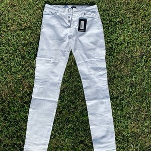 Skinny Stretch Stacked Leg Cargo Jeans